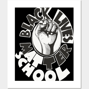 Black Lives Matter at School Posters and Art